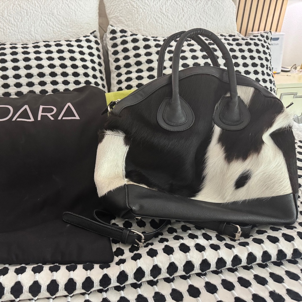 Saudara Ava Black & White Bag